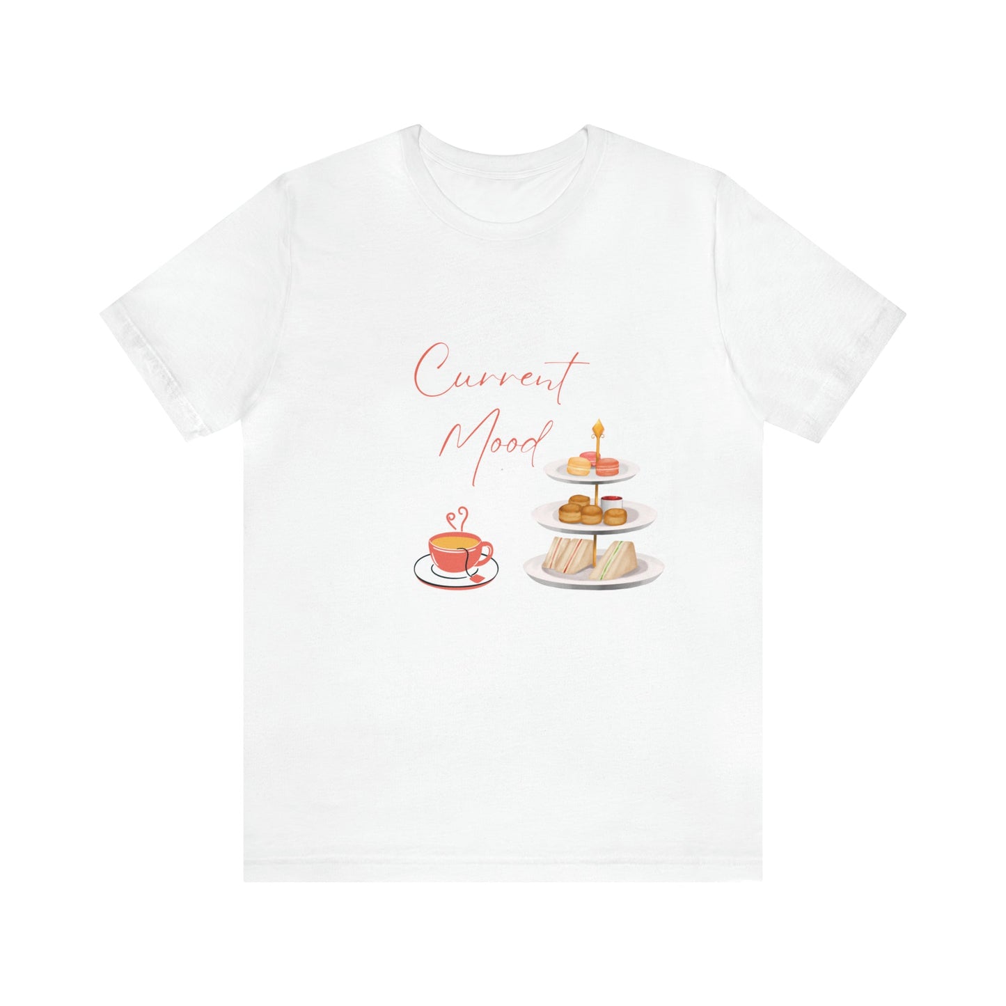 Current Mood High Tea Unisex Jersey Short Sleeve Tee - Witcheasy