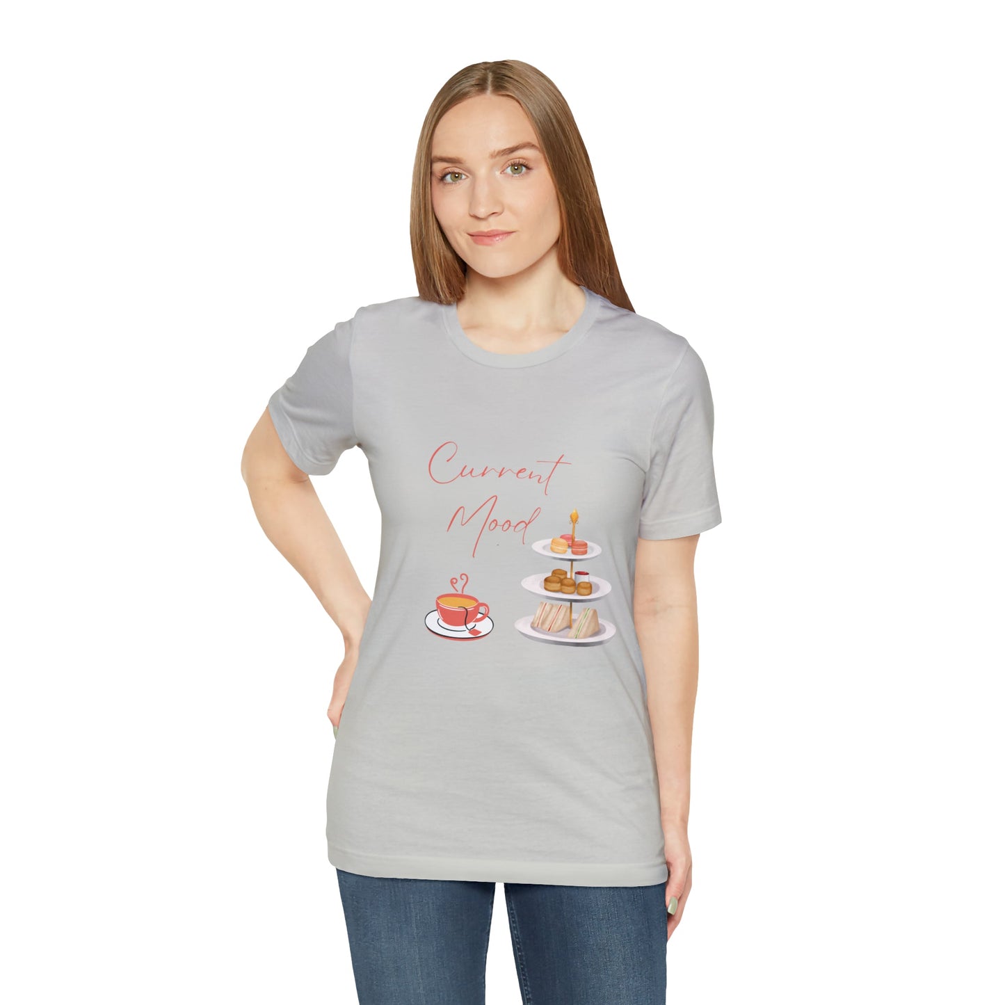 Current Mood High Tea Unisex Jersey Short Sleeve Tee - Witcheasy