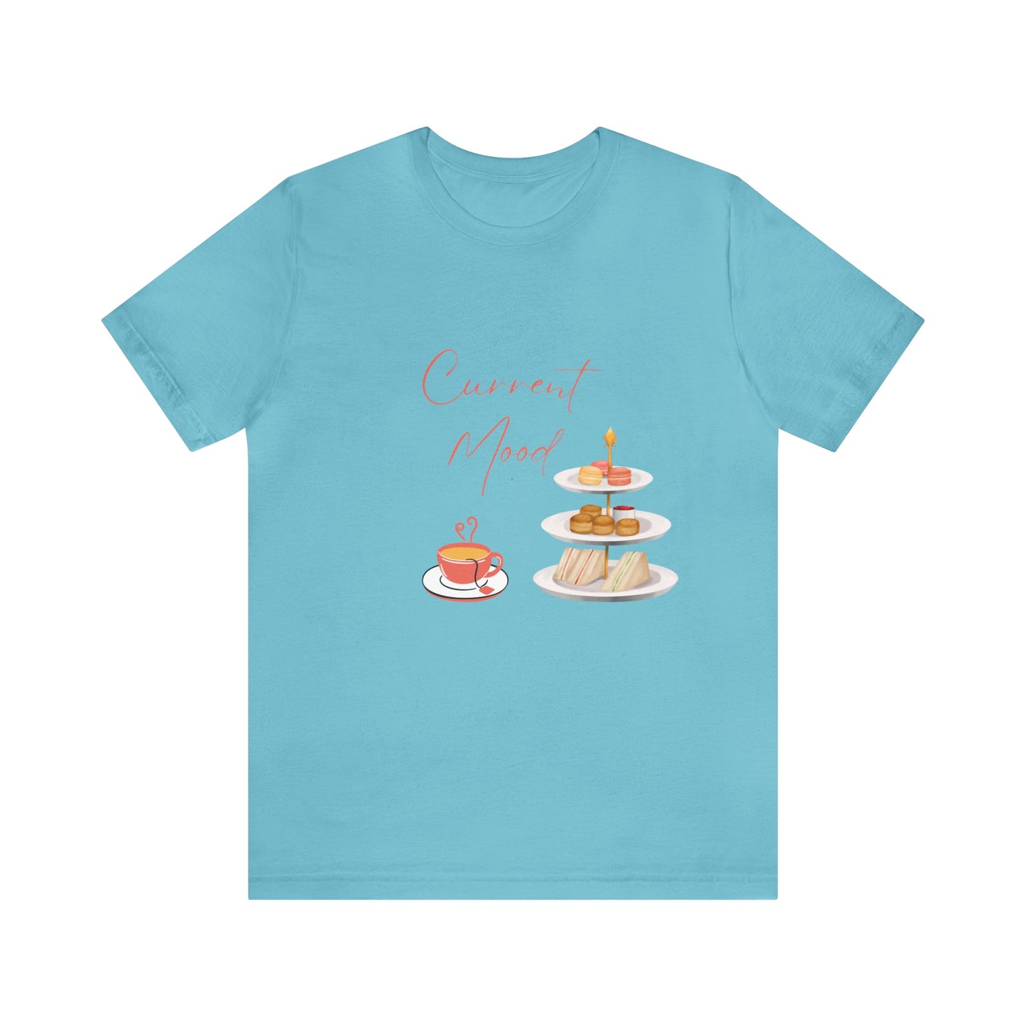 Current Mood High Tea Unisex Jersey Short Sleeve Tee - Witcheasy