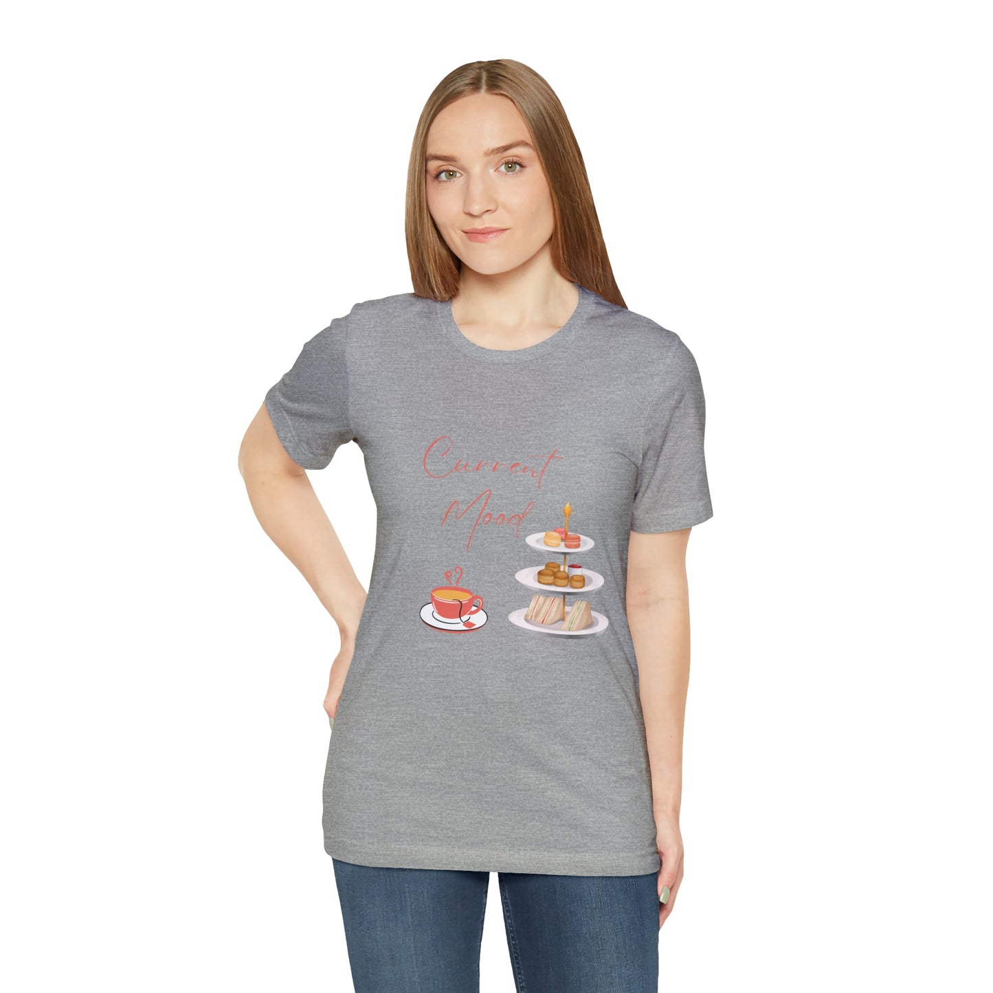 Current Mood High Tea Unisex Jersey Short Sleeve Tee - Witcheasy