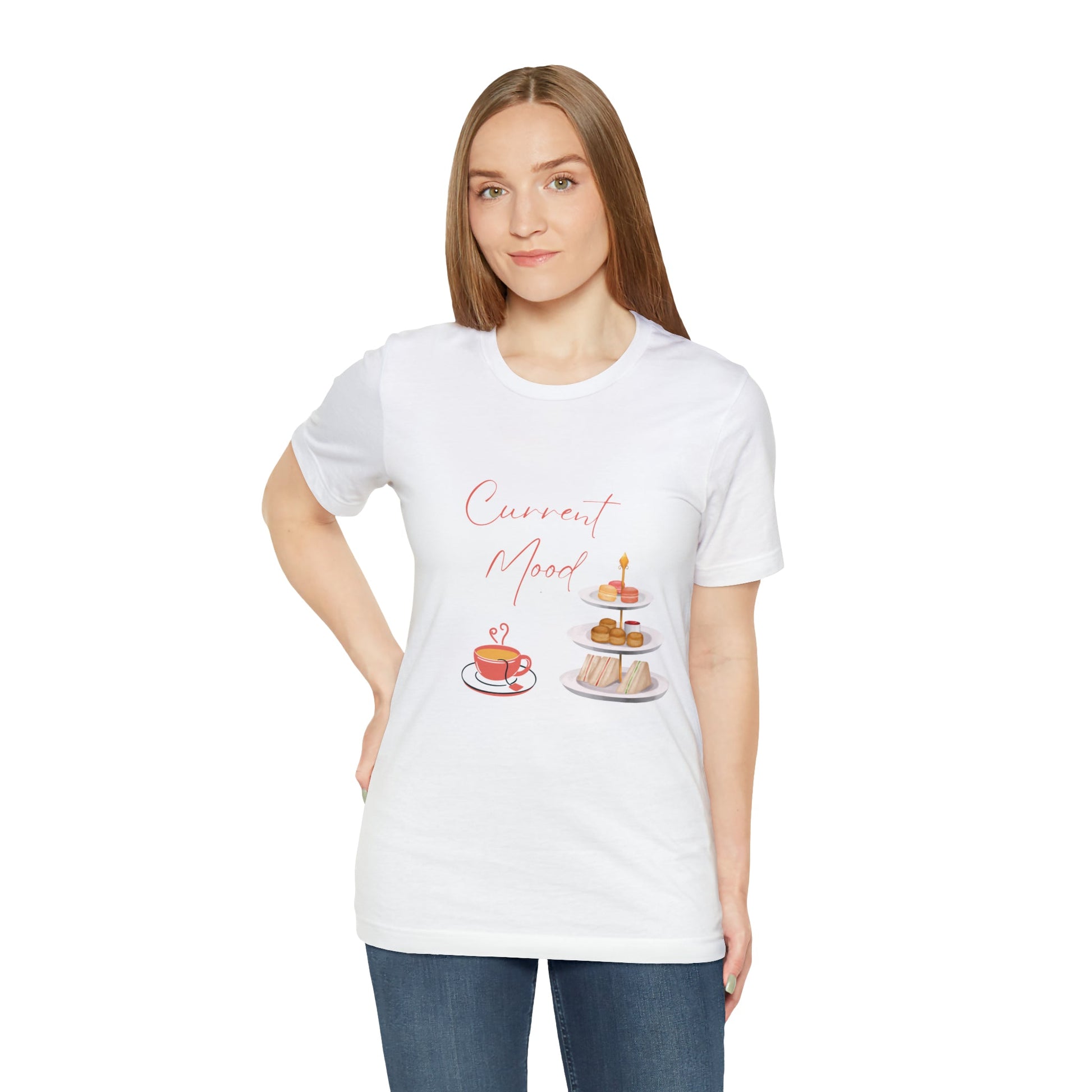 Current Mood High Tea Unisex Jersey Short Sleeve Tee - Witcheasy