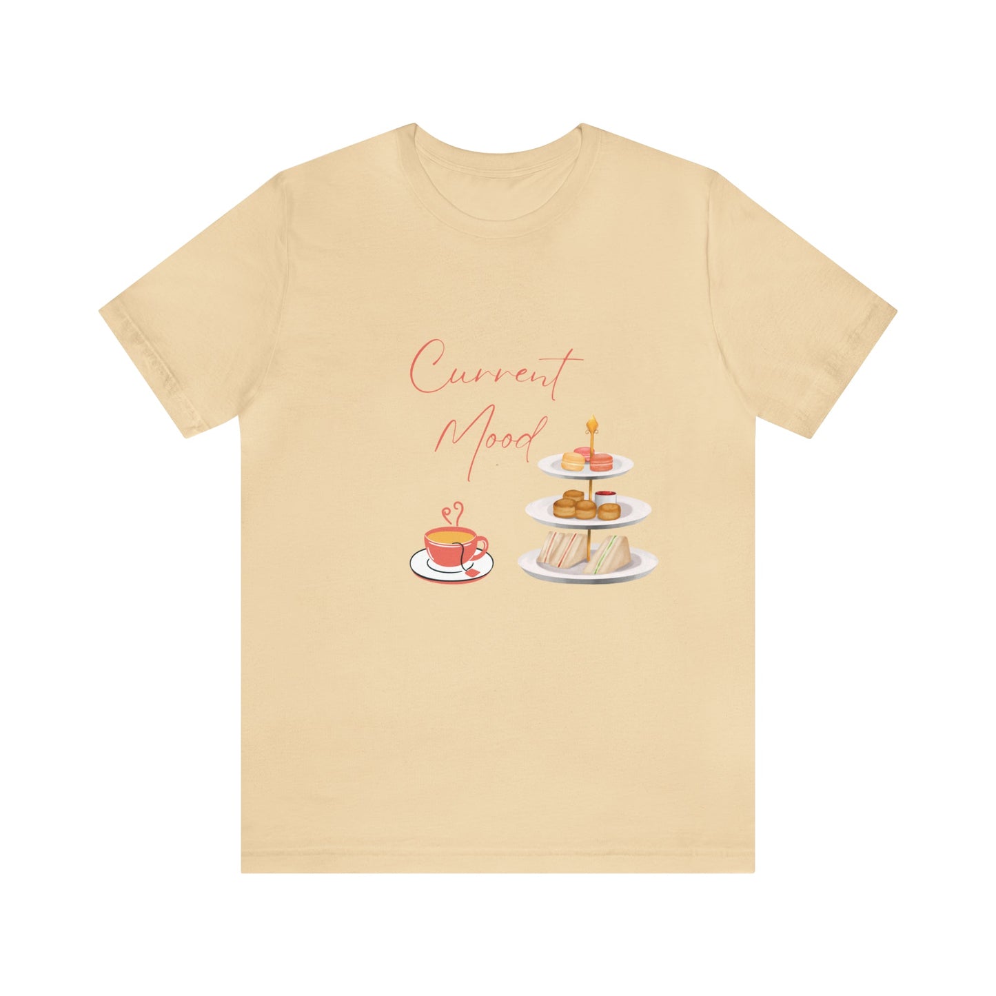 Current Mood High Tea Unisex Jersey Short Sleeve Tee - Witcheasy