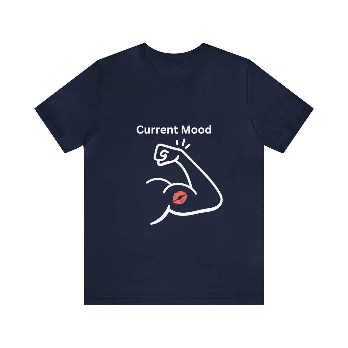 Current Mood Kiss My Bicep Unisex Jersey Short Sleeve Tee - Witcheasy