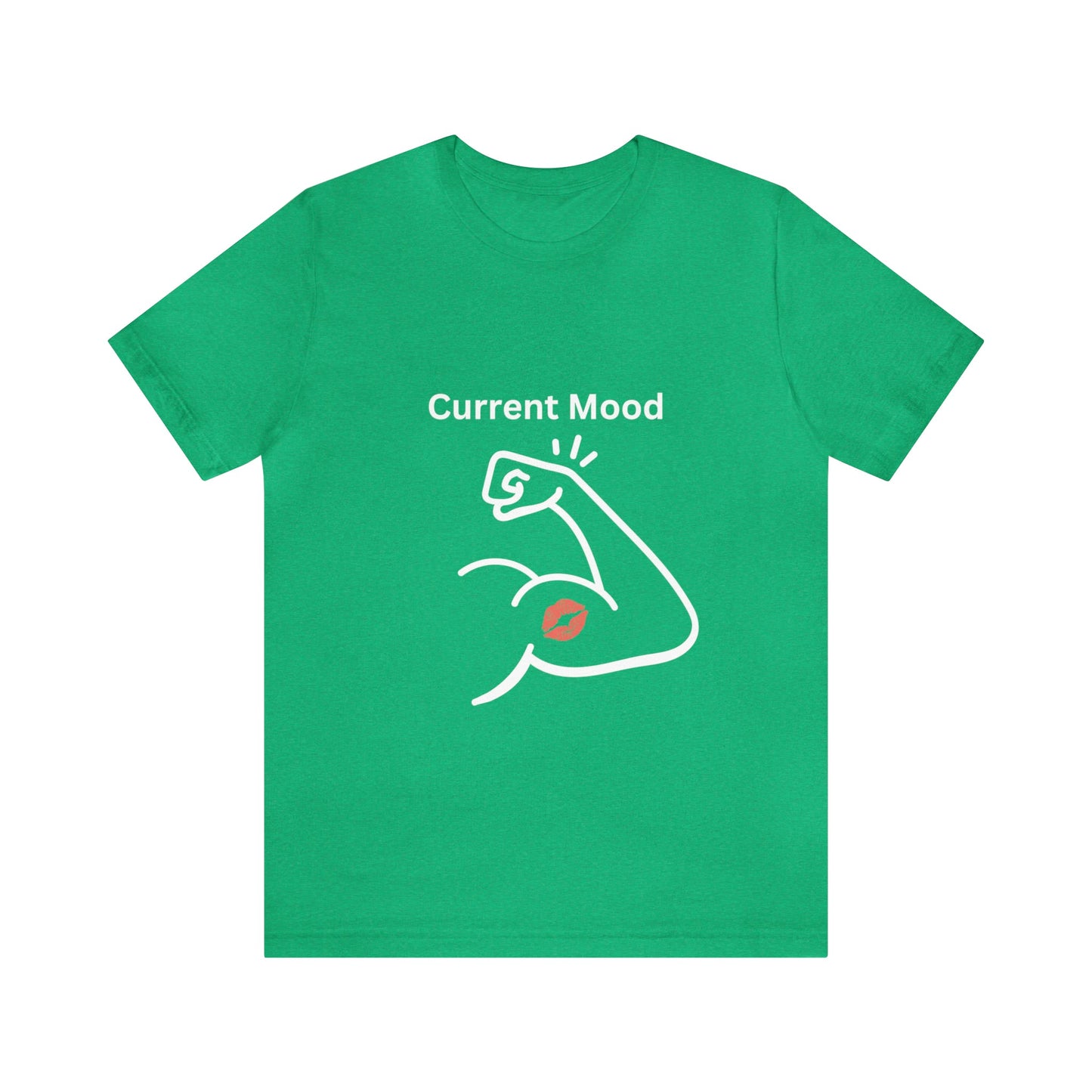 Current Mood Kiss My Bicep Unisex Jersey Short Sleeve Tee - Witcheasy