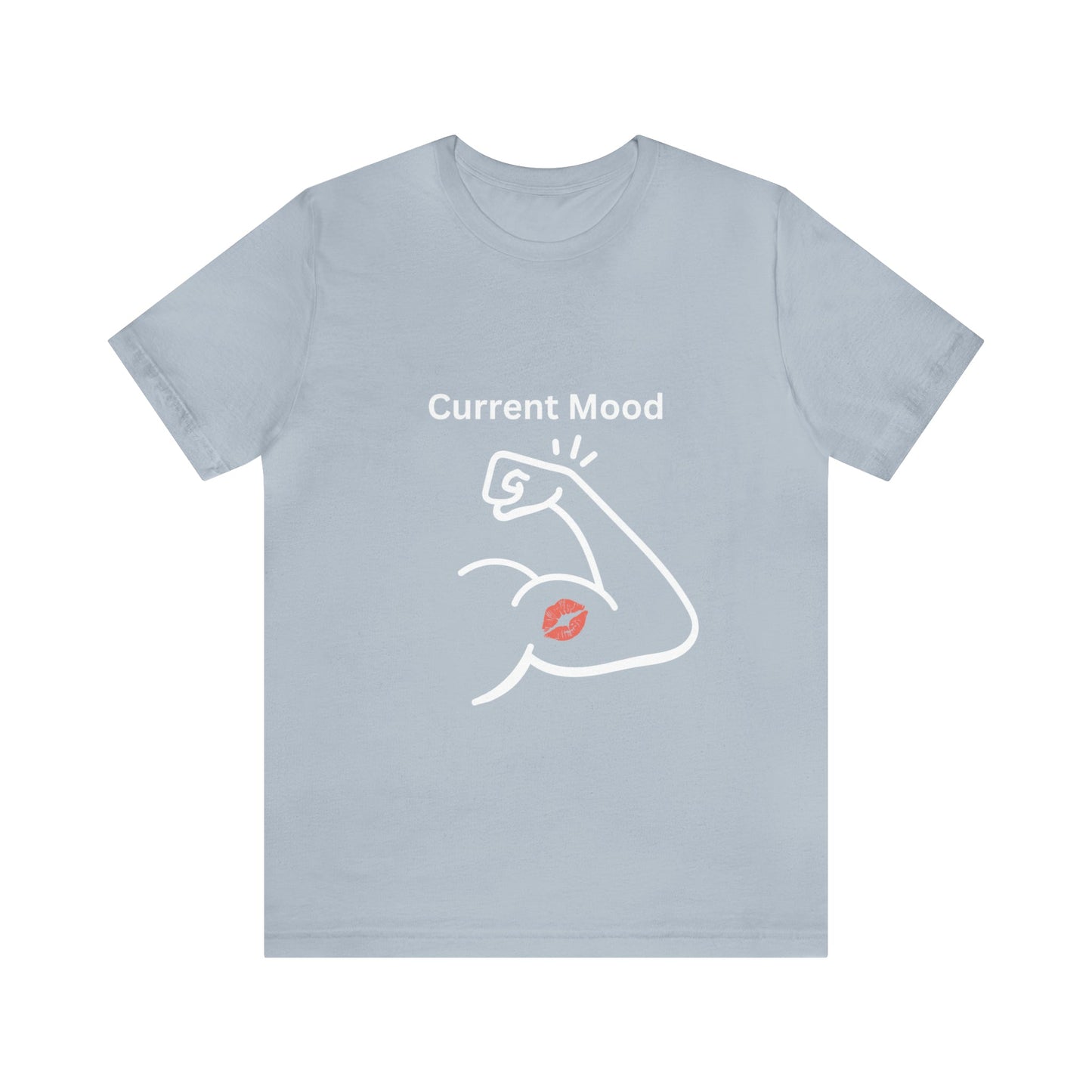 Current Mood Kiss My Bicep Unisex Jersey Short Sleeve Tee - Witcheasy