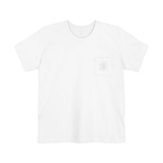 Evil Eye Black Pocket Tee - Witcheasy