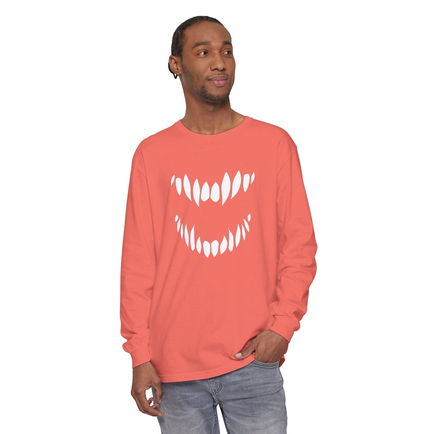 Fangs Unisex Long Sleeve T-Shirt - Witcheasy