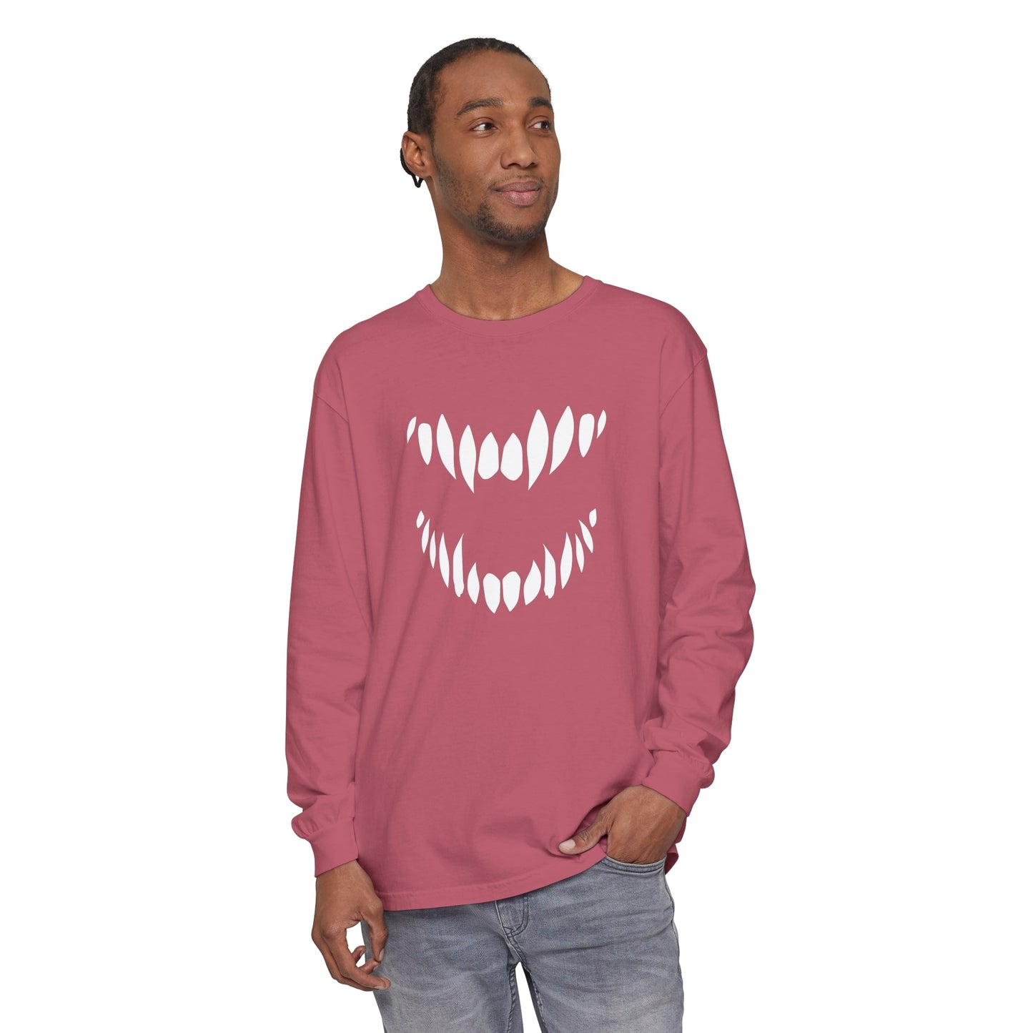 Fangs Unisex Long Sleeve T-Shirt - Witcheasy