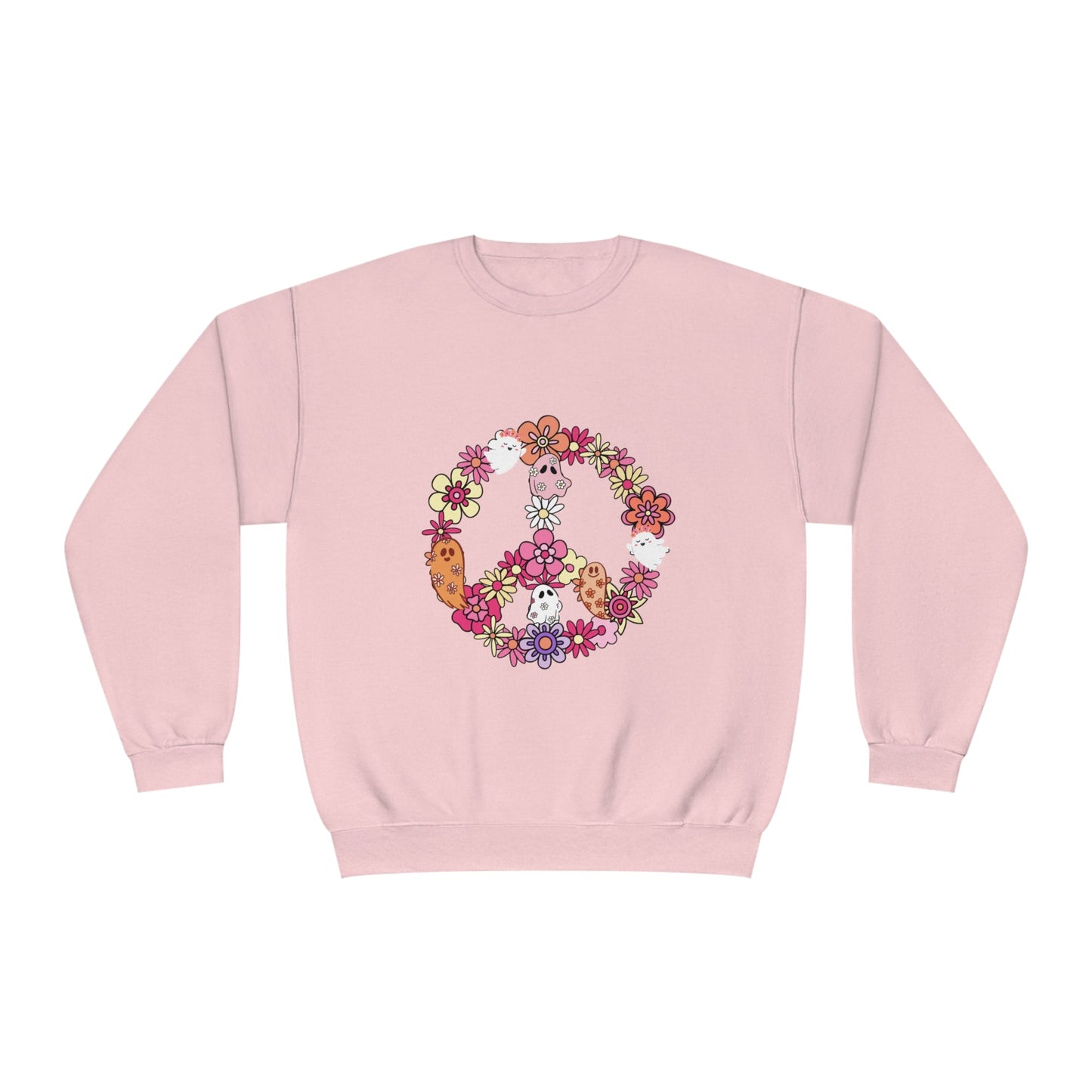 Hippie Ghost Unisex Crewneck Sweatshirt - Witcheasy