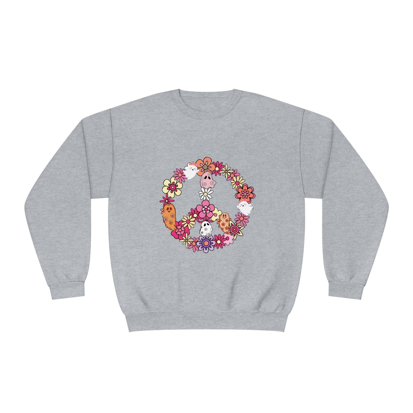 Hippie Ghost Unisex Crewneck Sweatshirt - Witcheasy