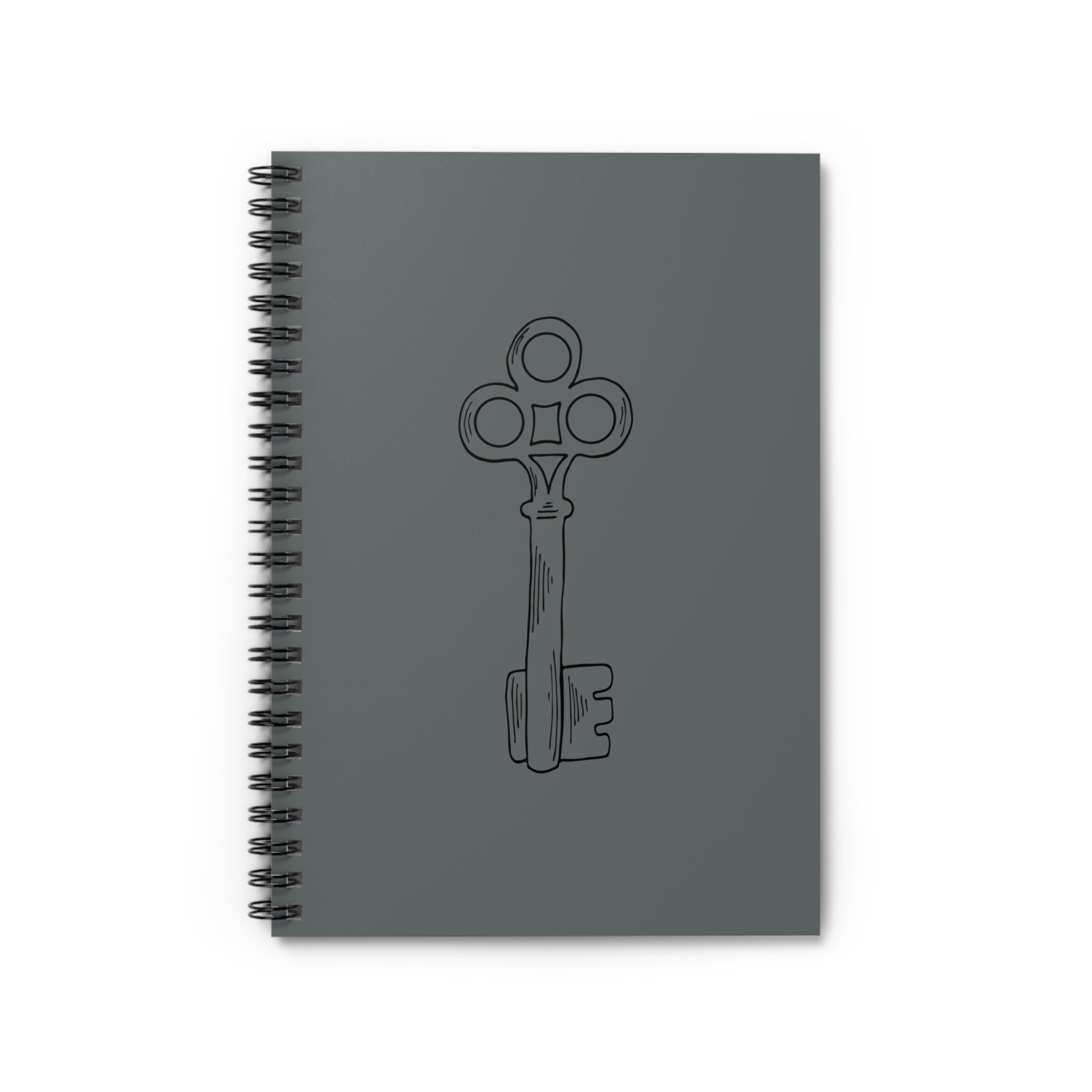 Key - Spiral Notebook - Ruled Line - Witcheasy