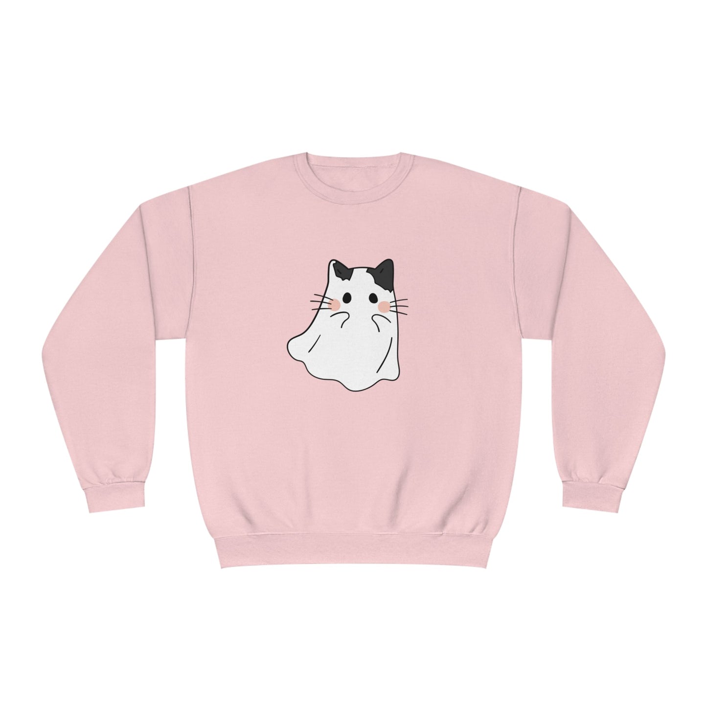 Kitty Ghost Unisex Crewneck Sweatshirt - Witcheasy