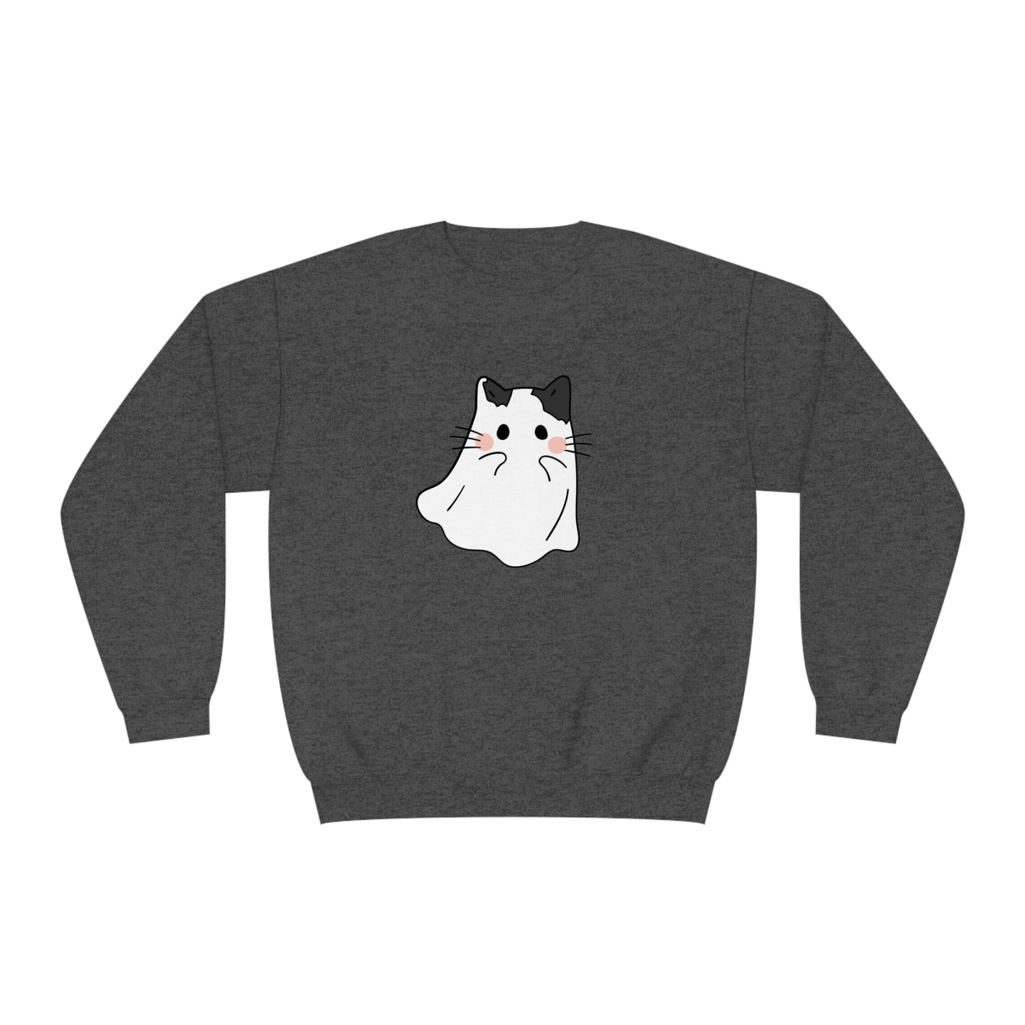 Kitty Ghost Unisex Crewneck Sweatshirt - Witcheasy