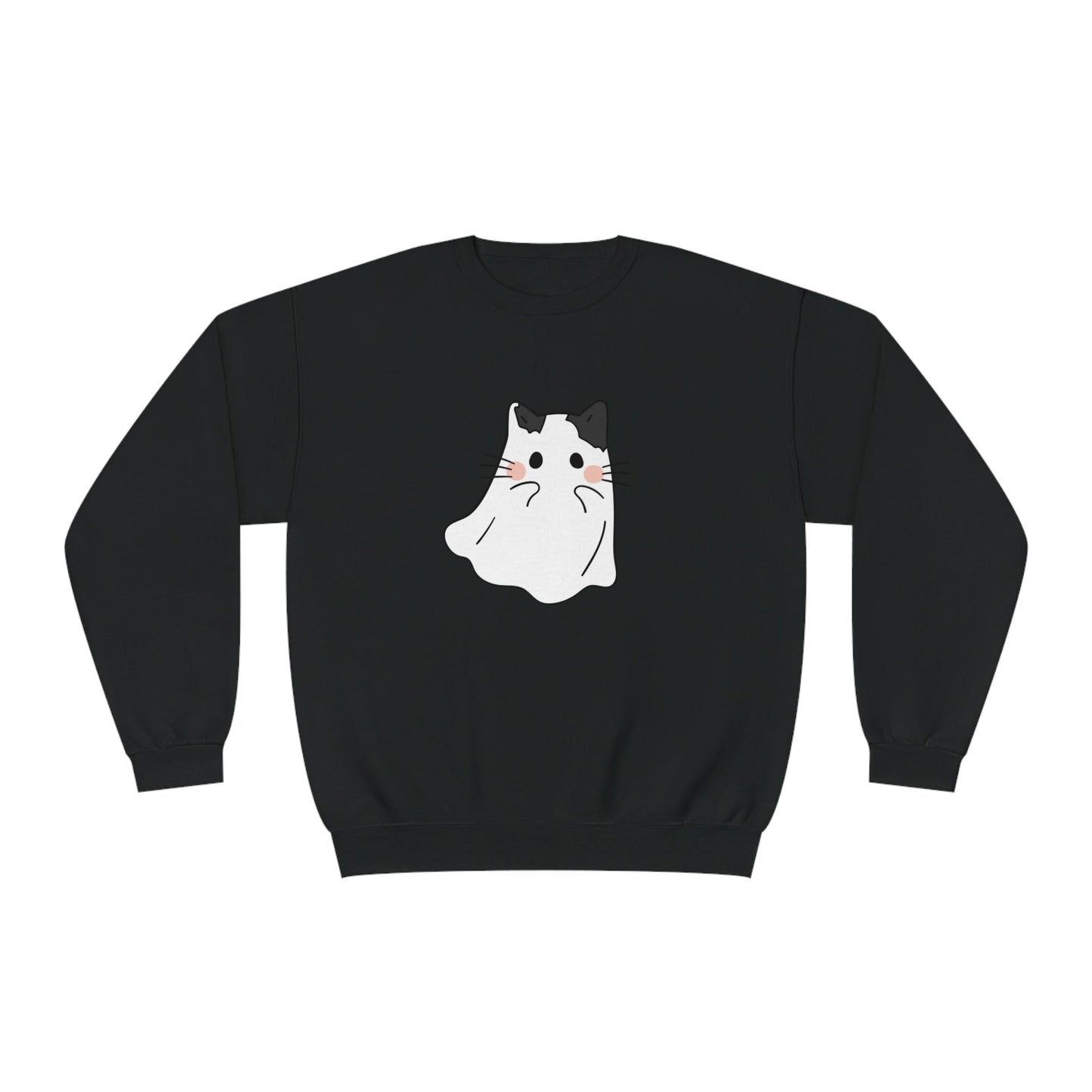 Kitty Ghost Unisex Crewneck Sweatshirt - Witcheasy