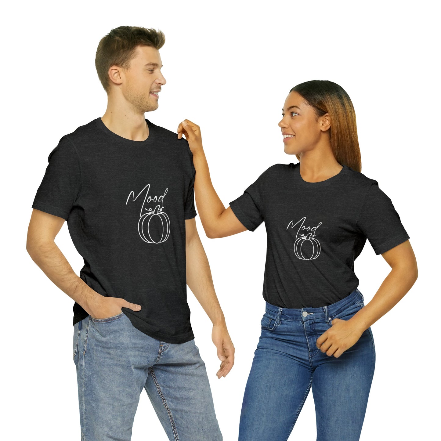 Mood Pumpkin Unisex Jersey Short Sleeve Tee - Witcheasy