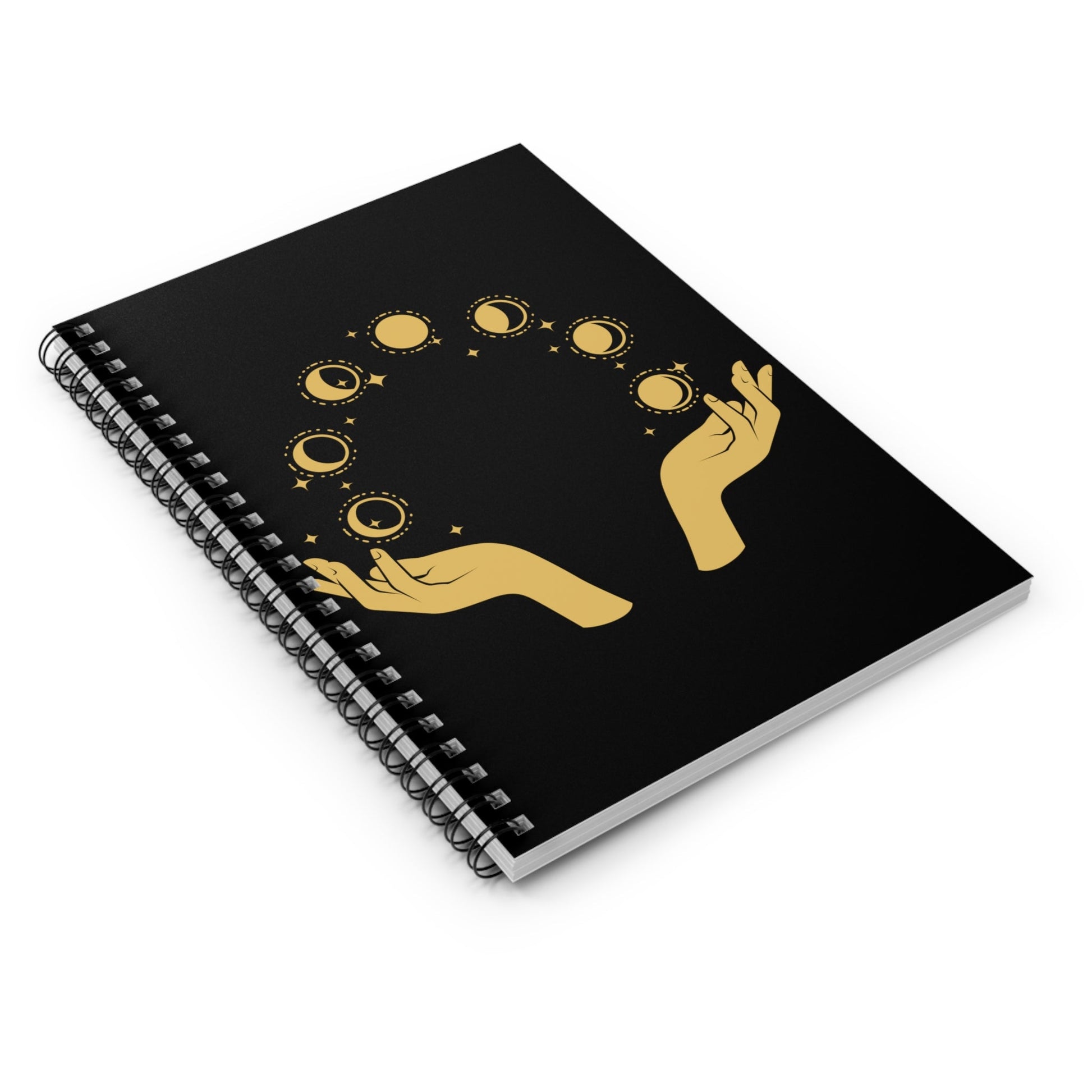 Moon Phases - Spiral Notebook - Ruled Line - Witcheasy