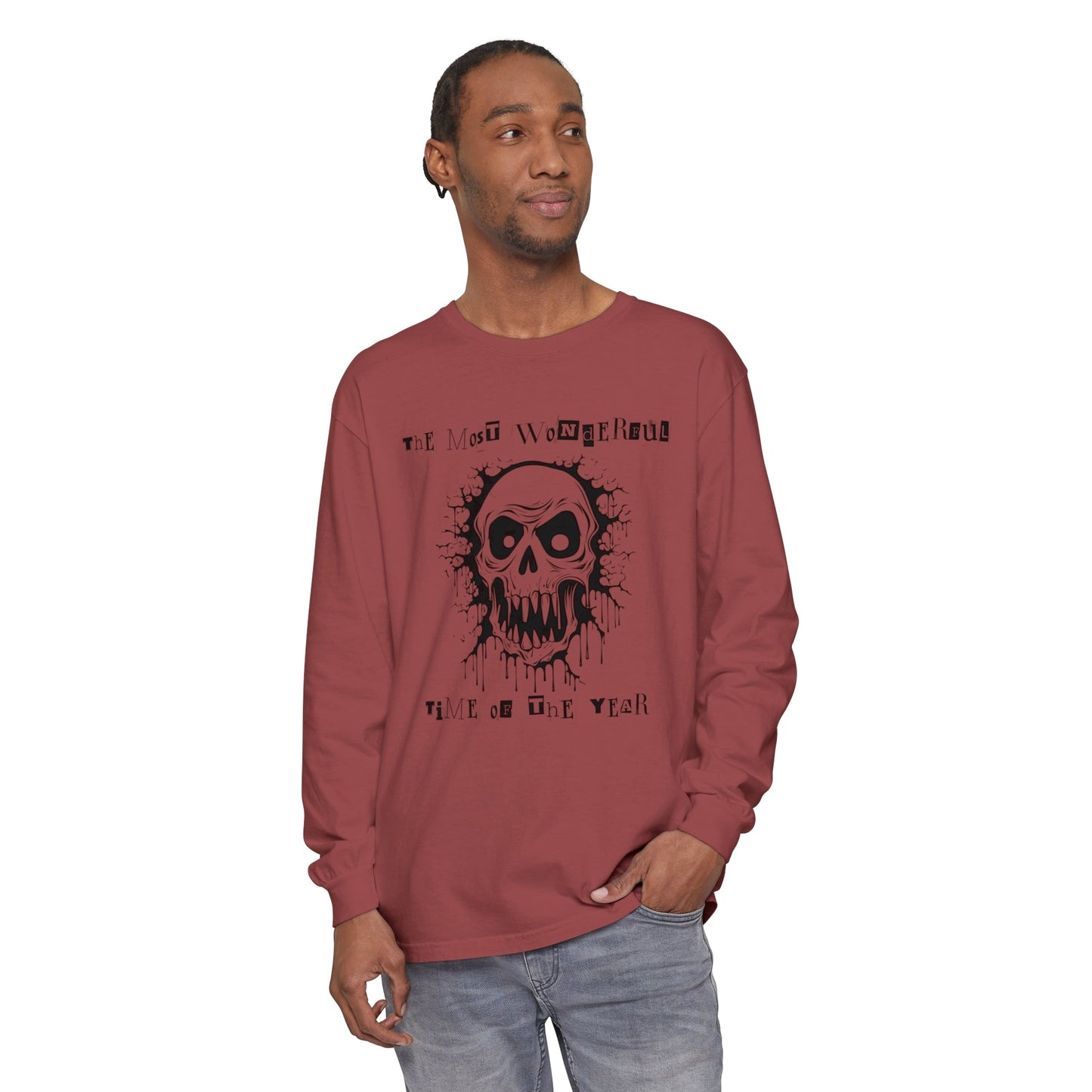 Most Wonderful Time of The Year Simple Unisex Long Sleeve T-Shirt - Witcheasy