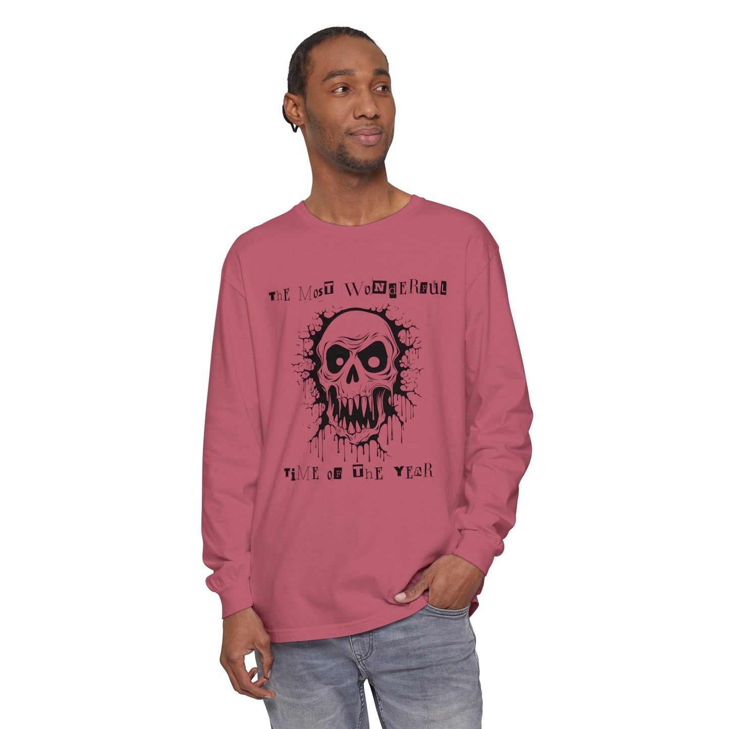 Most Wonderful Time of The Year Simple Unisex Long Sleeve T-Shirt - Witcheasy