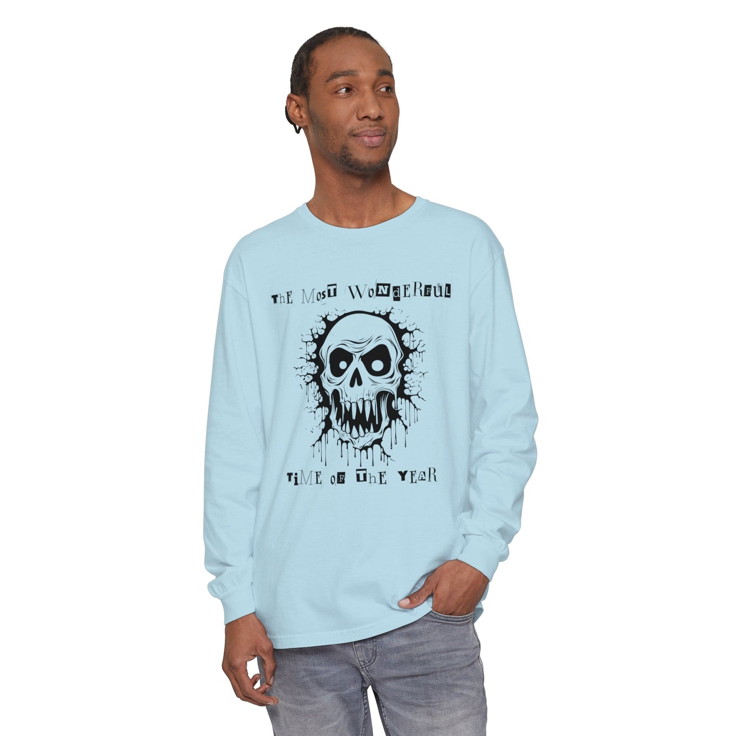 Most Wonderful Time of The Year Simple Unisex Long Sleeve T-Shirt - Witcheasy