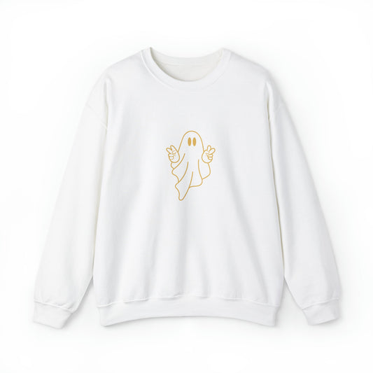 Peace Ghost Unisex Crewneck Sweatshirt - Witcheasy