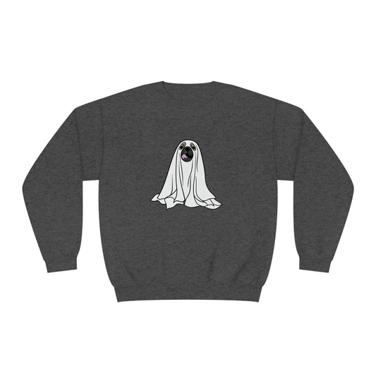 Pug Ghost Unisex Crewneck Sweatshirt - Witcheasy