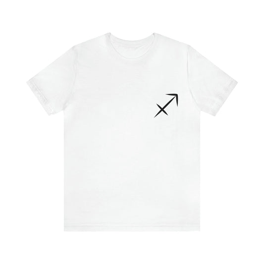 Sagittarius Simple Unisex Jersey Short Sleeve Tee - Witcheasy