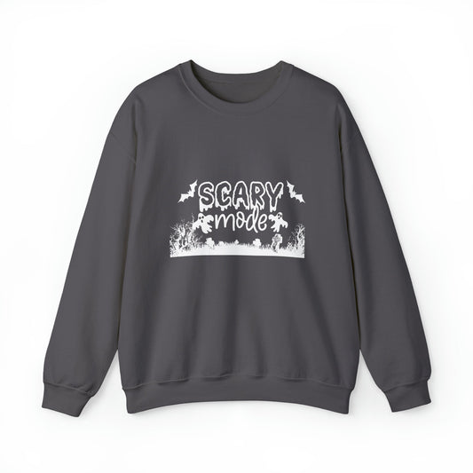 Scary Mode Unisex Crewneck Sweatshirt - Witcheasy