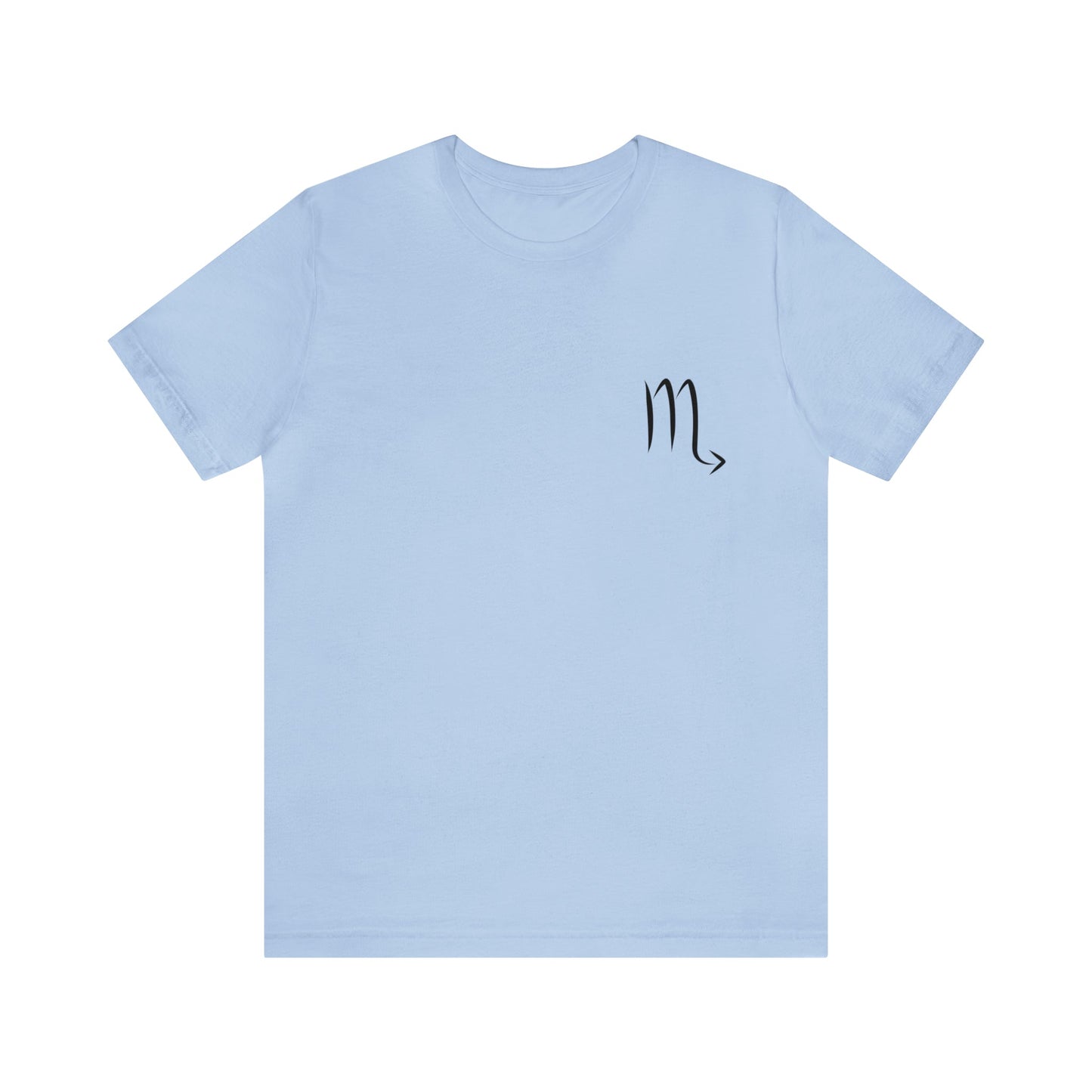 Scorpio Simple Unisex Jersey Short Sleeve Tee - Witcheasy