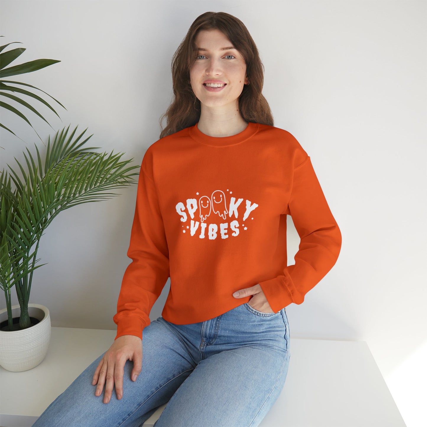 Spooky Vibes Unisex Crewneck Sweatshirt - Witcheasy