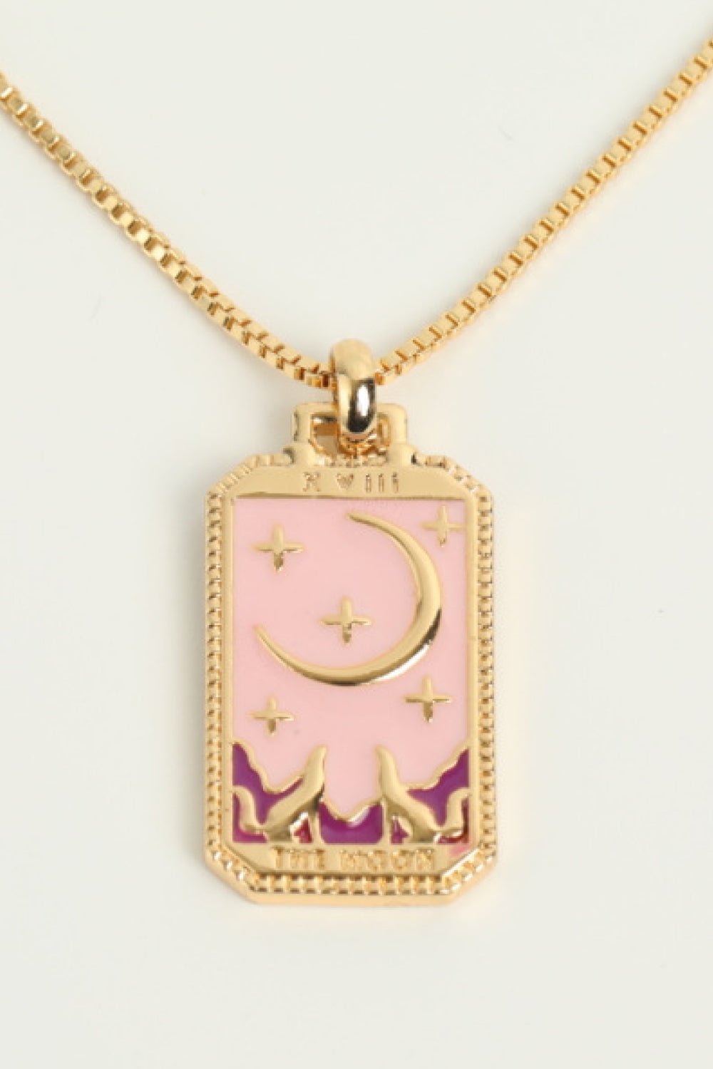 Tarot Card Pendant Copper Necklace - Witcheasy