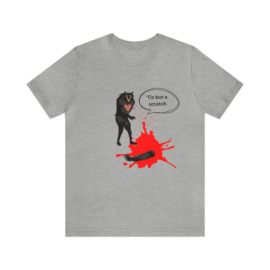 'Tis But A Scratch Werewolf Unisex Jersey Short Sleeve Tee - Witcheasy