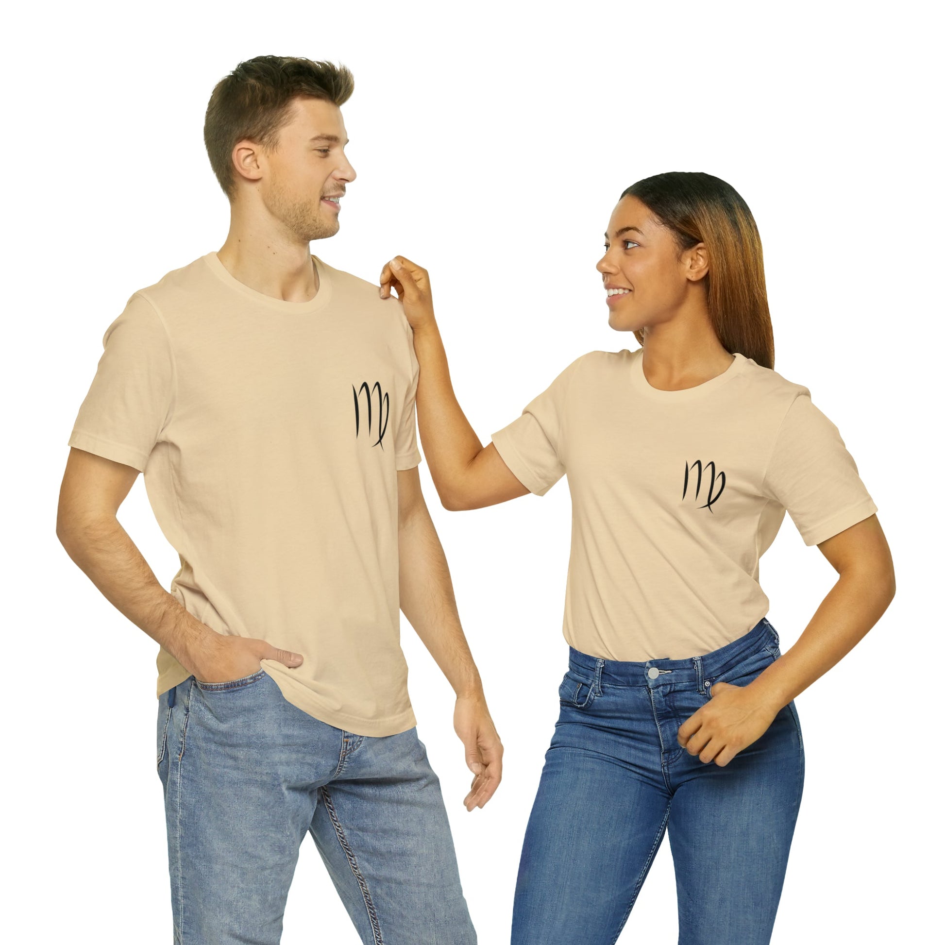 Virgo Simple Unisex Jersey Short Sleeve Tee - Witcheasy