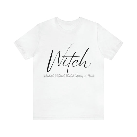 Witch Black Unisex Short Sleeve Tee - Witcheasy