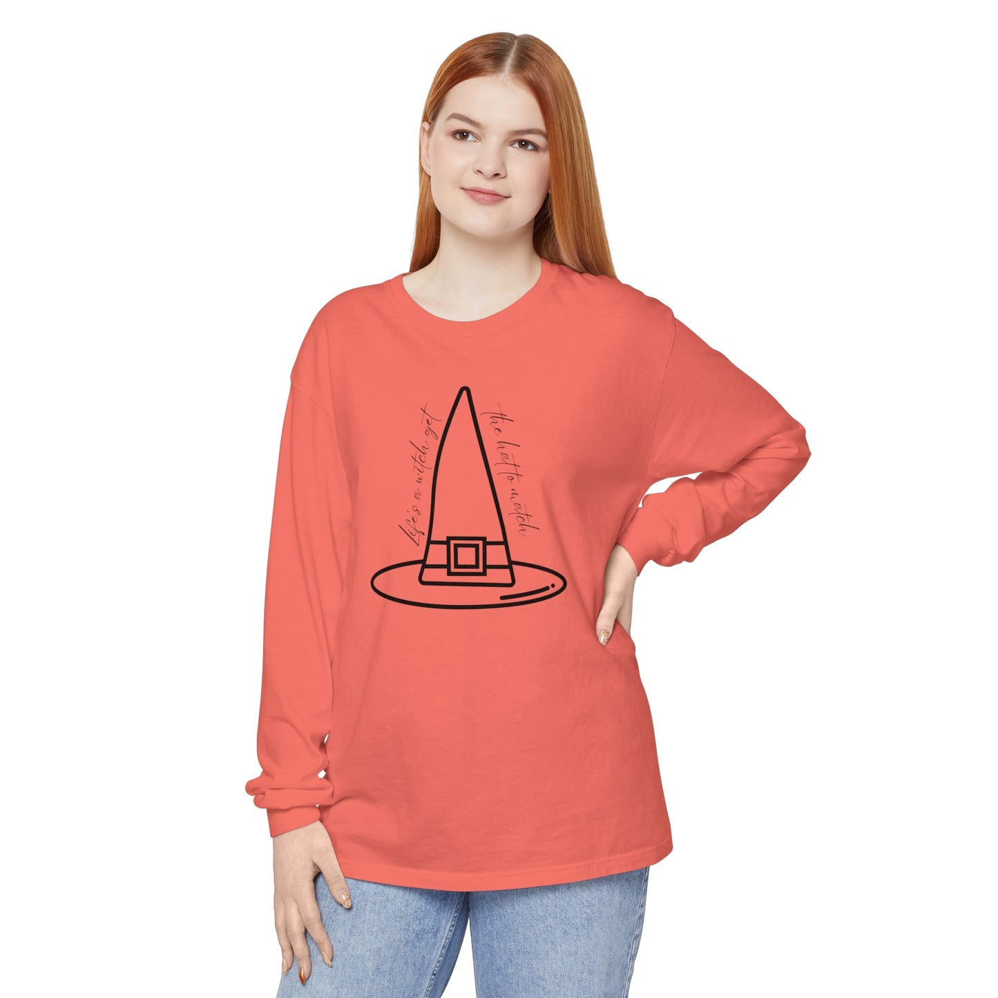 Witch Hat Unisex Long Sleeve T-Shirt - Witcheasy