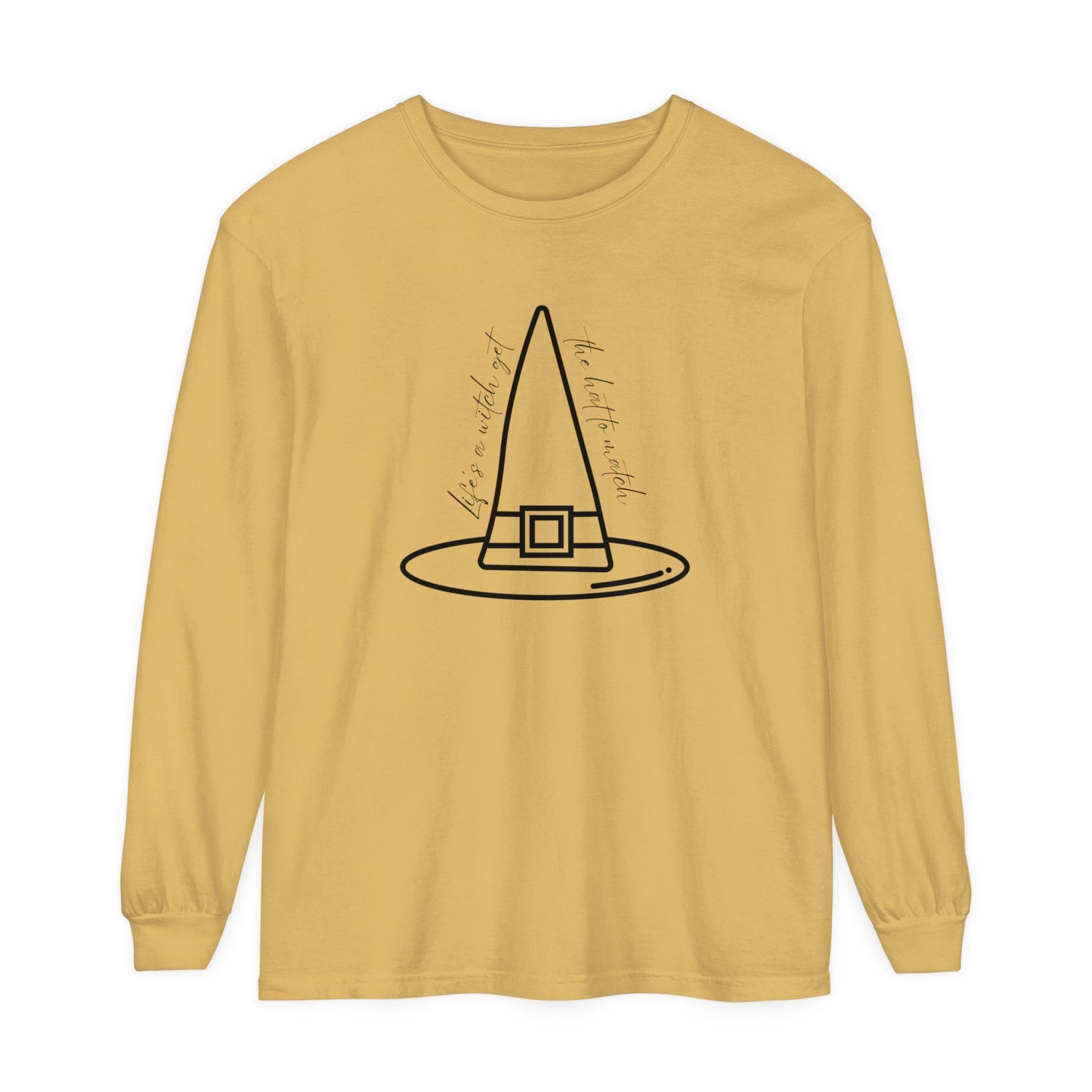 Witch Hat Unisex Long Sleeve T-Shirt - Witcheasy