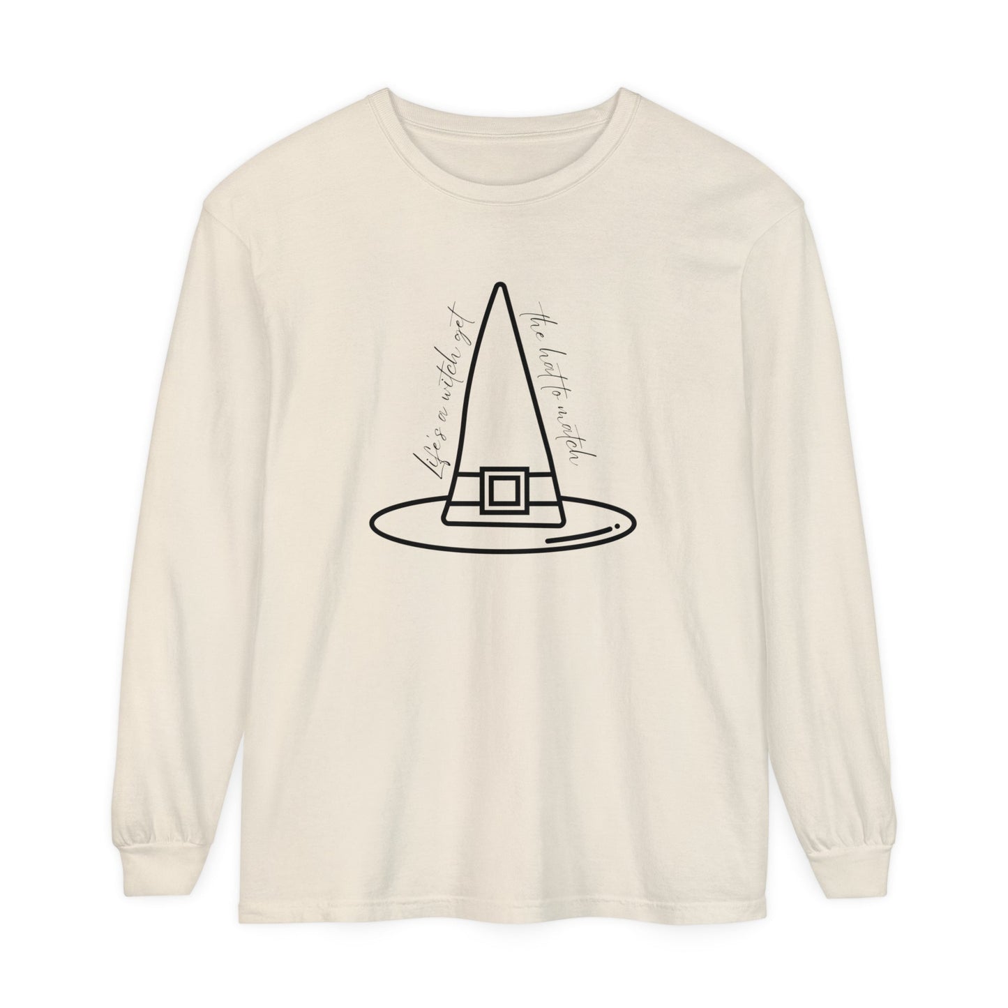 Witch Hat Unisex Long Sleeve T-Shirt - Witcheasy