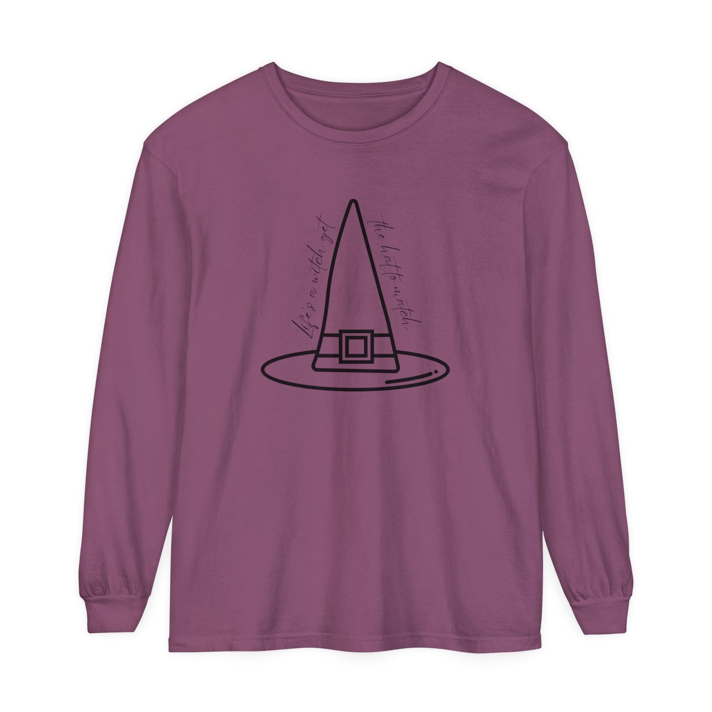 Witch Hat Unisex Long Sleeve T-Shirt - Witcheasy