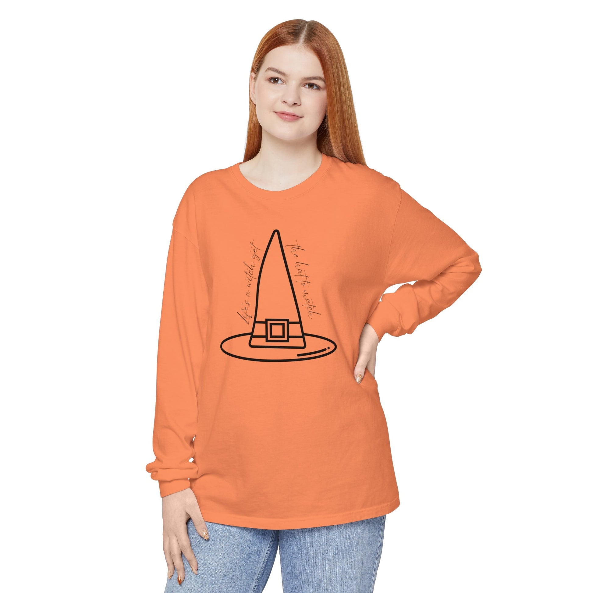 Witch Hat Unisex Long Sleeve T-Shirt - Witcheasy