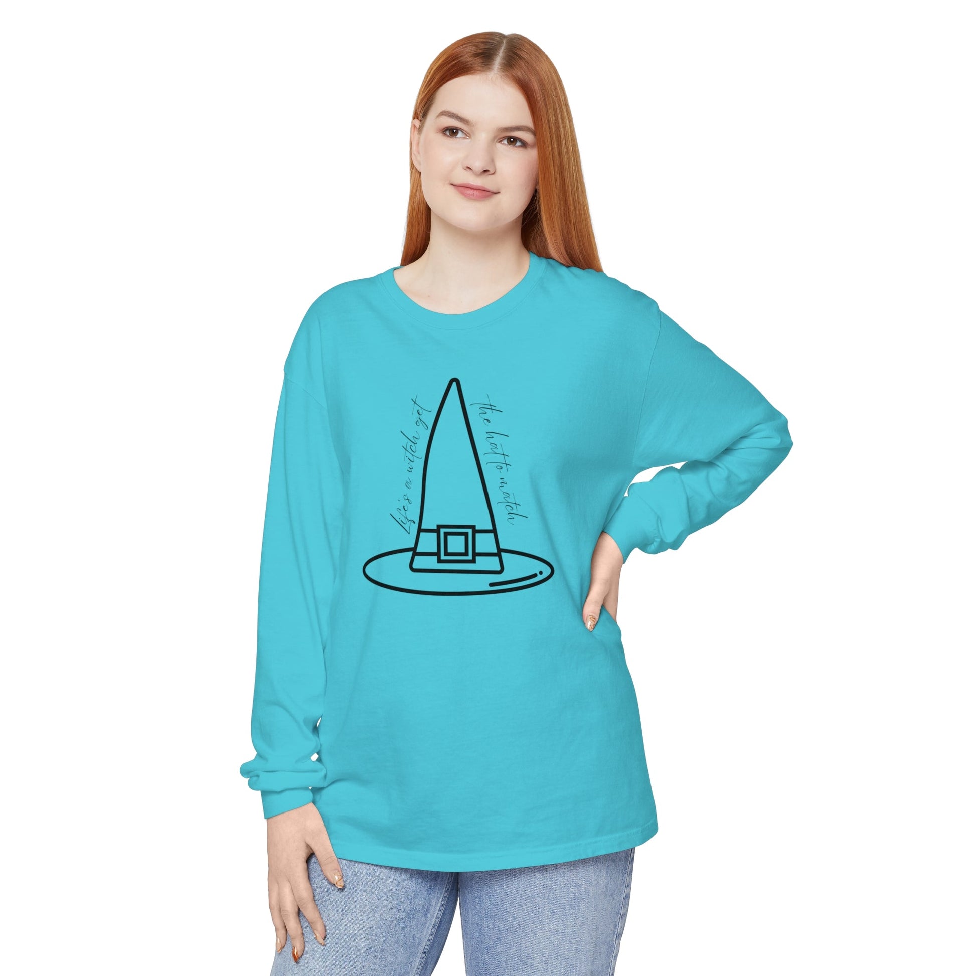 Witch Hat Unisex Long Sleeve T-Shirt - Witcheasy