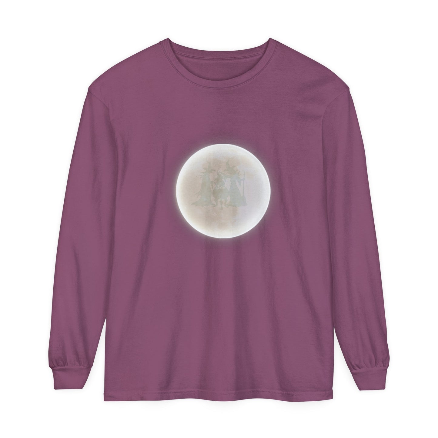 Witches in Full Moon Unisex Long Sleeve T-Shirt - Witcheasy