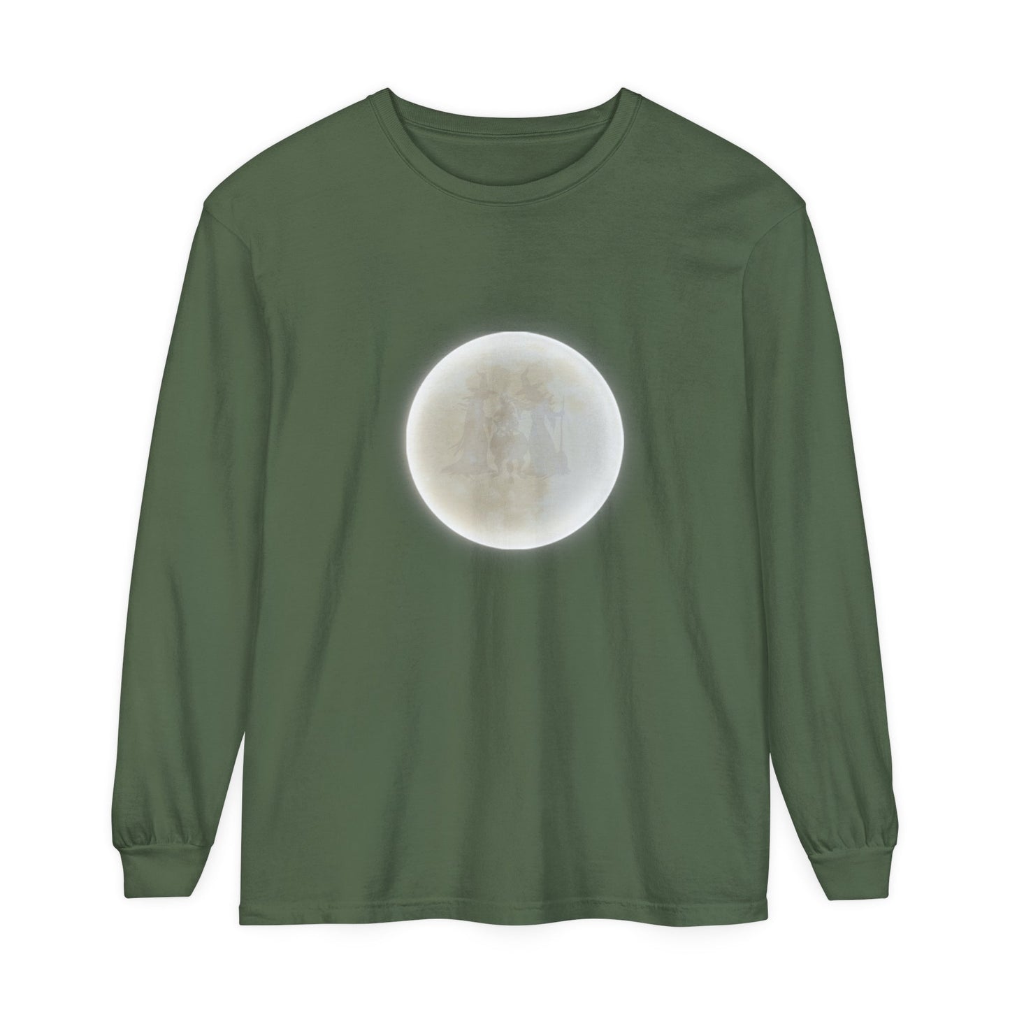 Witches in Full Moon Unisex Long Sleeve T-Shirt - Witcheasy